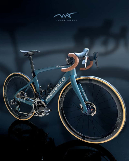 Unleash the Speed: Deep Dive into the Pinarello F12 Dogma & Wheel Angel SL44R Build