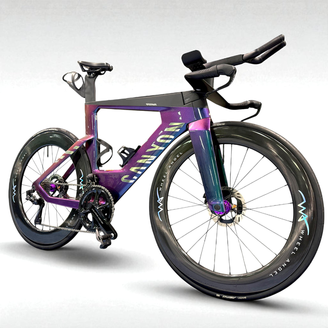 Canyon Speedmax CFR Custom Build: SL30 Wheels & White Industries Hubs | Wheel Angel