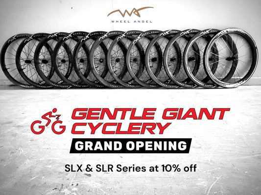 Best Deals on Carbon Wheels in Singapore? Visit Gentle Giant Cyclery This Sunday.