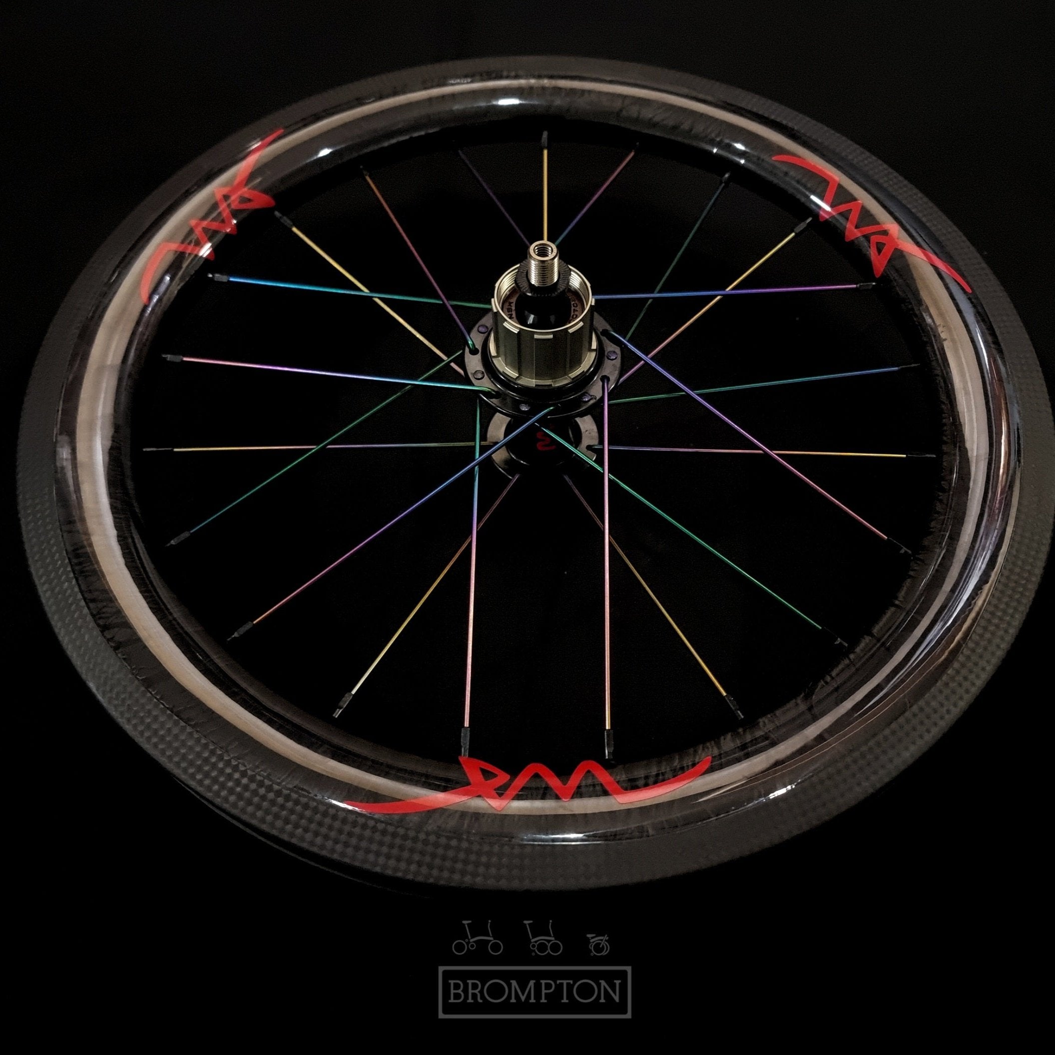 Carbon wheels brompton on sale