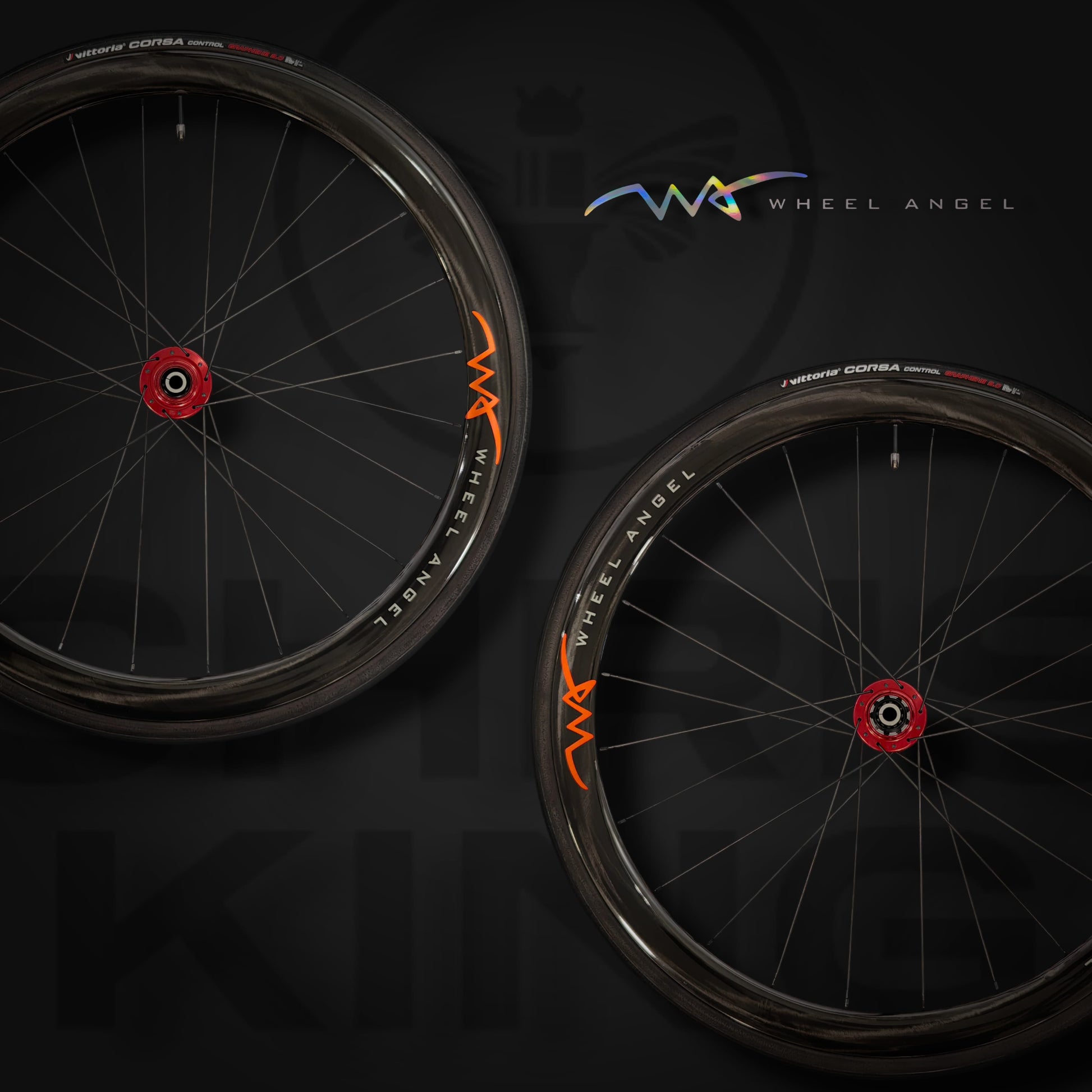 Chris King Carbon Wheelset Red