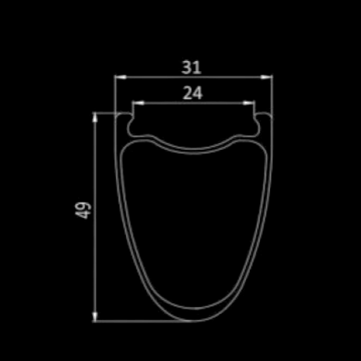 Carbon Rim Profile