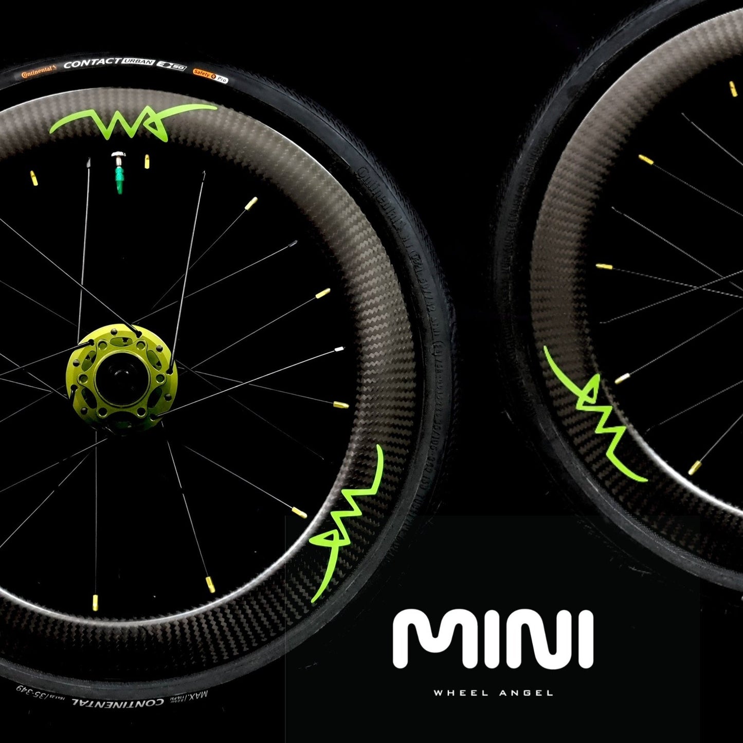 Mini Velo Carbon Wheels 349