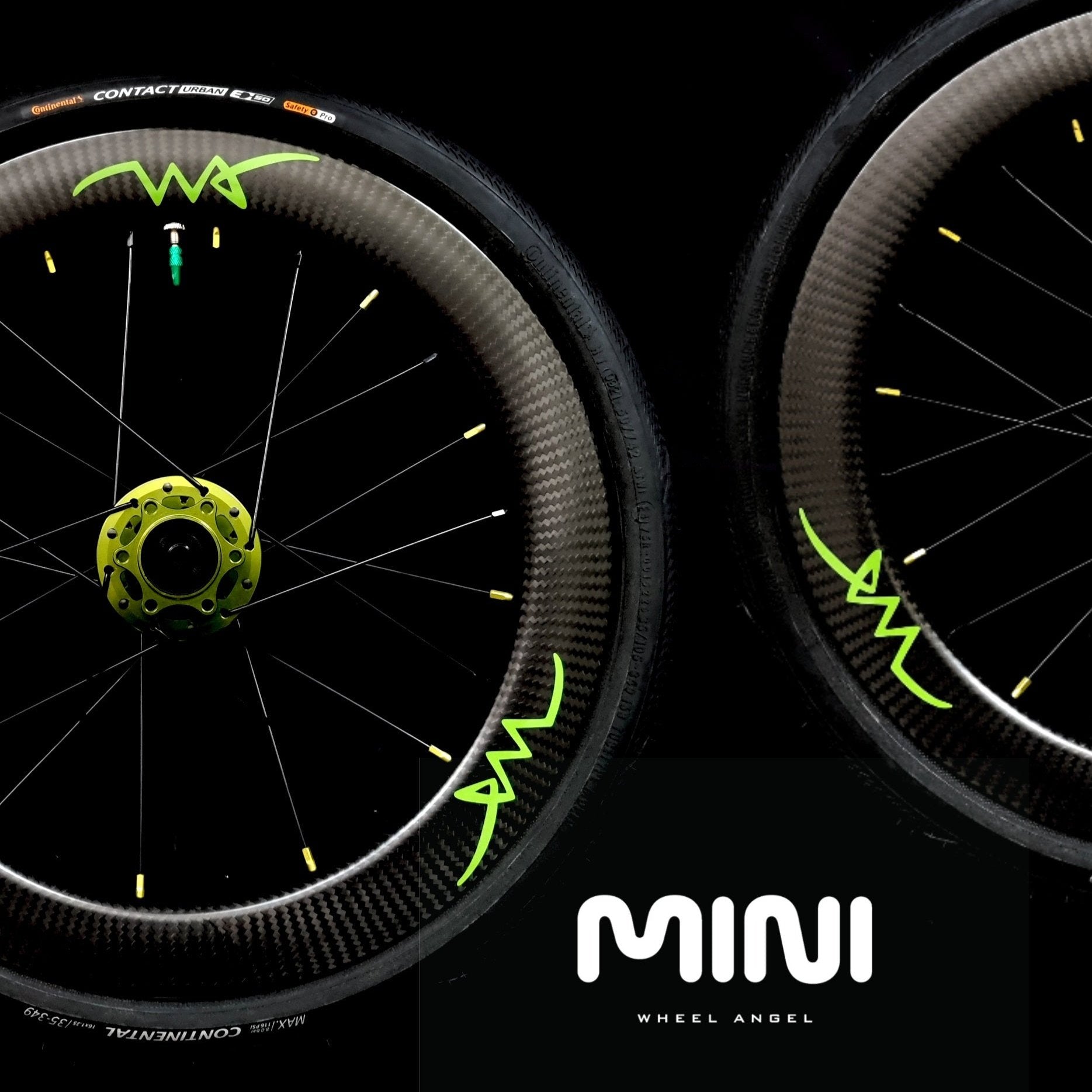 Mini Velo Carbon Wheels 349